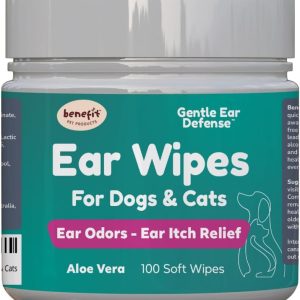 Benefit Pet Products Dog Ear Wipes